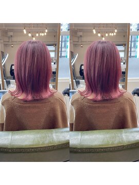 ヘアーサロン リバース(Hair Salon Rebirth) 【防府/Rebirth】ピンク