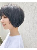【SHARON原宿】大人ショートボブ×ナチュラルボブ×黒髪×ツヤ髪
