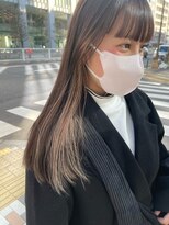 ネオリーブ アンド 渋谷店(Neolive &)&nbsp;【韓国/インナーカラー】セクションカラー＆まろやかベージュ