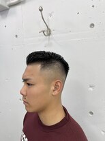 ウェルネス(Wellness)&nbsp;スパイラルパーマサイドパートハードパート