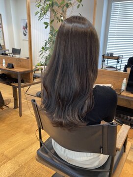 ブルー(Blue) 大人のツヤ髪グレージュ【弘明寺】