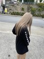 ラックスビールーチェ 沖縄那覇イオンモール店(LUXBE LUCE) ブリーチ2回~ホワイトベージュ