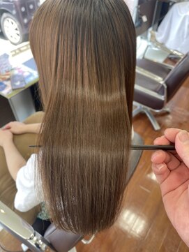 アリエス Aries 上赤江店 30代40代50/ツヤ髪【髪質改善トリートメント】シルキーベージュ