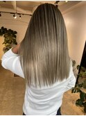 くすませすぎないのがポイント！beige balayage
