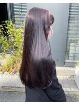 ヘアサロン ガリカ 表参道(hair salon Gallica) 【mami】艶感ラベンダーココアブリーチなしダブルカラー<表参道>