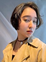 イトシテ&nbsp;前上がりボブ×カーキグレージュ【本多身和子】