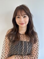 グローブス オモハラ(THE GLOBES OMOHARA)&nbsp;シルキーベージュ×斜めバングロング