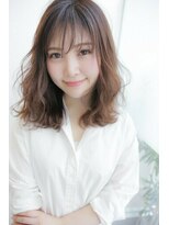 ヘアストーリー リズム(hair story r ism) 愛され系ゆるふわウェーブと、シースルー♪