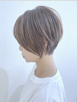 モリオ フロム ロンドン 成増店&nbsp;【morio成増 セリザワ】くびれショート 白髪ぼかしハイライト