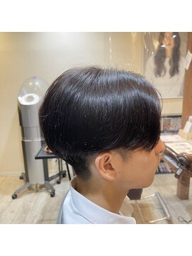 ハッシュタグネイビ- 仙台長町店(#NAVY) ダウンパーマ センターパート 仙台/太白区/仙南/長町