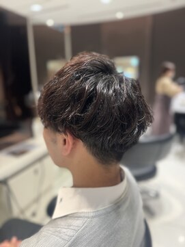 アヴァンスクロス あべのルシアス店(AVANCE. CROSS) ニュアンスパーマ×波巻きパーマ