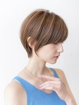 ケアリー 浦和美園(Carelly)&nbsp;大人かわいい前髪セシルカットココアブラウンフリンジウェーブ