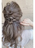 【hiro color】インナーカラー×ヘアアレンジ