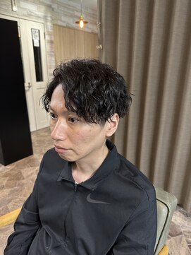 ハルクファースト 札幌(HRK 1st.) ツイストスパイラルパーマ/札幌メンズショート/札幌メンズパーマ