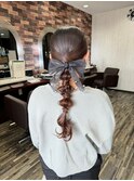 大人可愛いヘアアレンジ☆フィッシュボーン