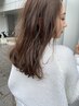人気No.1【カット+透明感カラー+ケアトリートメント】￥13400