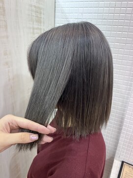 インパークス 町屋店(hair stage INPARKS) きりっぱボブ×グレージュ