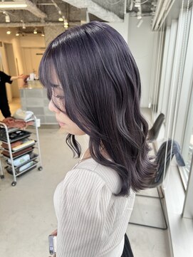 エイト 神戸三宮店(EIGHT) 透け感満載!ディープラベンダー