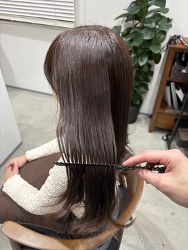 グラフ 立川(Graph.) 透明感カラー/ラベンダーブラウン