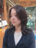 ウエストリー(WESTORY)&nbsp;レイヤーカット☆顔周りレイヤー☆韓国ヘア☆40代☆30代