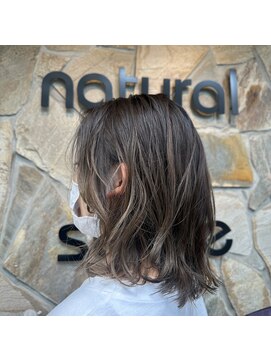 ナチュラルハイセンス 本店(natural high sense) ミディアム×ナチュラルグラデーション◇町屋/似合わせカット