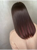 髪質改善インナーカラーレイヤーカット