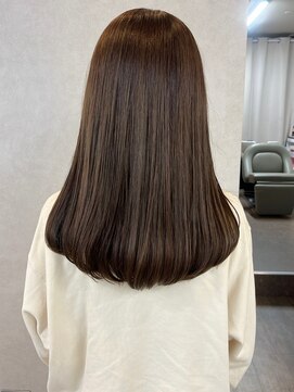 ソア 並木坂(Soa) 艶ベージュカラー/透明感カラー/髪質改善トリートメント/Minori