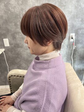 コアークリップ 緑町店(CORE CLIP) ショートスタイル×暖色ブラウン