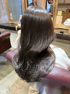 ◎イメチェン美髪外ハネボブ+レイヤーカット韓国/銀座