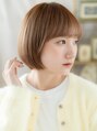 カバーヘアアンドスパ ブリス 浦和(COVER HAIR&SPA bliss)&nbsp;重く見えがちなボブには、透明感カラーで軽さ出すのがオススメ♪