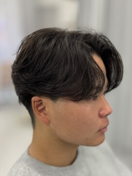 バース 梅田中崎町店(BIRTH) ニュアンスパーマセンターパートフェザーパーマシャドーパーマ