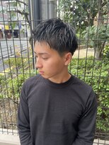 メンズサロン キング 高槻店(Men’s salon K!ng)&nbsp;波巻きツイストスパイラルパーマ/フェザーパーマ/眉毛/メンズ