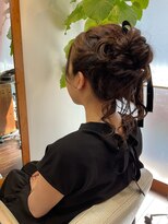 オッヂヘア(oggi hair) アレンジヘアー