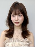 外ハネミディアムレイヤー