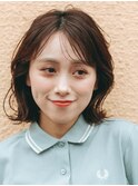 ふんわり外ハネミディアムヘアー【N°3溝の口】