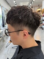 フゥ 宇都宮(FeU) 栃木メンズ波巻きスパイラルパーマシャドウパーマツイストパーマ