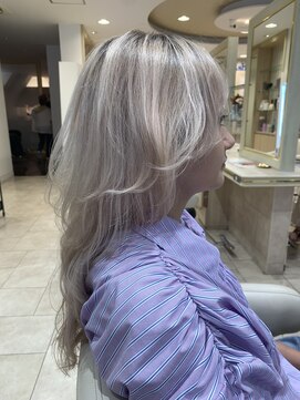 アッシュ 仙川店(Ash) 外国人風レイヤーカットハッシュカットハイレイヤーウルフカット