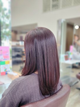 アン アオヤマ(Ann AOYAMA) 艶カラー／ピンクブラウン