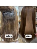 美髪矯正/髪質改善/ナチュラルストレート/艶髪/トリートメント