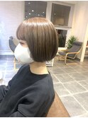 丸みミニボブ