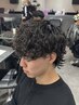 メンズカット＋シャドウパーマ_￥13500 (海老名/メンズパーマ/ツイストパーマ)