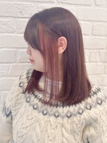 デイジー インデックスヘア 大島店(DAISY index hair) ピンクラベンダーピンクブラウンブリーチあり透明感カラー