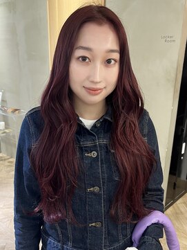 ローレン(LOREN) イメチェン/ホワイトブロンド/外ハネボブ/ワイドバング/栄/久屋