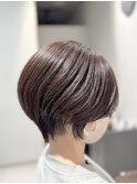 透明感カラー×ヴェールバイオレット×クールショート