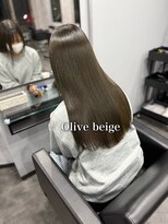 ジュネス 相模大野(JEUNESSE)&nbsp;オリーブカラー『相模大野/髪質改善/縮毛矯正』