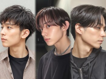 ヘアリゾートエーアイ 新宿西口店(hair resort Ai)の写真/【メンズカット＋パーマ6600円～】朝ラクでキマる、計算されたパーマを再現します！【新宿/西新宿】