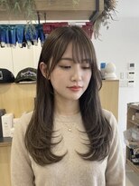 チオ(Chio)&nbsp;【富山】品よく垢抜ける。顔周りレイヤーで作る極上ツヤミディ