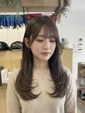 チオ(Chio) 【富山】品よく垢抜ける。顔周りレイヤーで作る極上ツヤミディ
