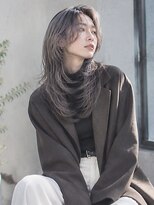 ドット ヘアー(dot.hair)&nbsp;グレージュ / レイヤーロング / 長めバング