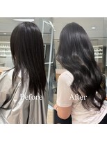 エクステ/シールエクステ専門店/梅田/ヘアセット/ヘアアレンジ/LANDS ANNEX  エクステ&nbsp;黒髪 バージンレミーエクステ80本【大阪 梅田】
